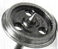 Alan Gibson 12mm 3 Hole Disc Wagon Wheels (price per axle)