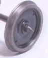 Alan Gibson 14mm Plain Disc Coach Wheels (price per axle)
