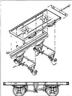 Alan Gibson 4MM41 - Etched Brass Underframe Kit - 17'6" x 10'