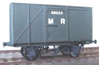Cambrian Model Rail C84 - Midland Railay 12 Ton Van 10' wb (D664)