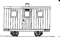 Dundas Models DM45 - Festiniog Railway Quarryman's Coach