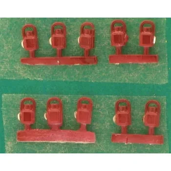 Springside DA4B/2 - LMS Maroon Head and Tail Lamps (10)