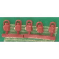 Springside DA4B - LMS Maroon Head and Tail Lamps (5)
