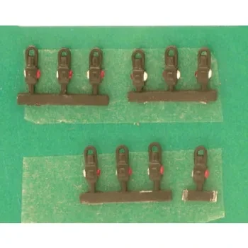 Springside DA6/2 - Black Guards Van Lamps (10)