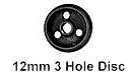 Romford 4mm - 12mm 3 Hole Disc (price per axle)
