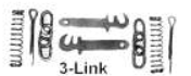 Markits - 4mm 3 Link Couplings