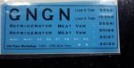 Old Time workshop 7mm Decals - GN Refrigerated Vans Large Initials 1898-1923