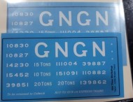 Old Time Workshop 7mm Decals - GN Brake Vans 1898-1923