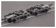 Parkside Models (ex Ratio 108) LNWR 8 feet Coach Bogies and Wheels
