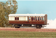 Parkside Models (EX Ratio 613) - GWR 4 Wheel Brake 3rd Coach