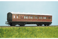 Parkside Models (EX Ratio 713) - LMS (exMR) 48ft Suburban Brake 3rd 6 Compartment Coach