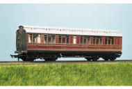 Parkside Models (EX Ratio 720) - LMS (ex MR) Clerestory All 3rd & Luggage Coach