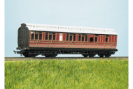 Parkside Models (EX Ratio 723) - LMS (ex MR) Clerestory Brake 3rd Coach