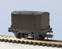 Peco N Gauge Wagon Kit KNR-20 - 10ft Wheelbase Conflat Wagon (single plank)