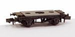 Peco N Gauge Chassis Kit NR-121D - 10ft Wheelbase Chassis Kit - Steel-type sole bars with disc wheels