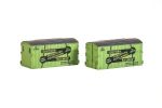 Peco N Gauge Containers NR-215 - SR Furniture removals (pack of 2)