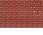 Slaters 0402 - Embossed Plastikard English Bond Red - Brick 2mm Scale