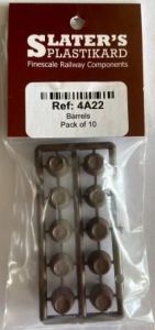 Slaters 4A22 - 4mm Barrels (pack of 10)