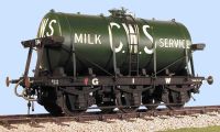 Slaters 70157CWS - 7mm Decal - GWR 3000 Gallon Milk Tank Wagon Co-op Wholesale Society