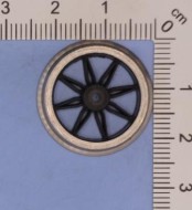 Slaters 7mm - 3' 1" 8 Split Spoke Fine Scale Wheels (price per pair of axles including bearings)