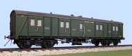 Slaters 7C021P - SR/BR 50'Bogie Guards Van (Van B) with plastic bogies