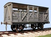 Slaters 7mm - MR Long Cattle Wagon