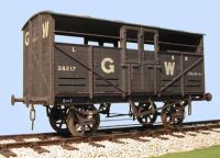 Slaters 7mm - GWR Cattle Wagon