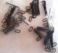 LP1 - Smiths Etched Brass 3-Link Couplings x 8 (unassembled)