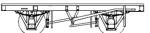 Cambrian Model Rail C91 - 17' 6" "One-piece" Steel Underframe (10' wheelbase - 40mm)