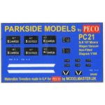 Decals for Parkside Models MMPC21 - BR 16T Mineral Wagon ( Dia 108 unfitted) Decals