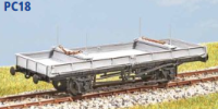 Parkside Models PC18 - LNER 21 Ton Double Bolster Wagon 1943 - Decals Included