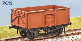 Parkside Models PC19 - BR 16 Ton Mineral Wagon (Vacuum Fitted) Decals Included