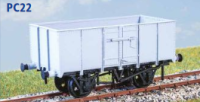 Parkside Models PC22 - BR 16 Ton Mineral Wagon (French Type) Decals Included
