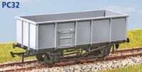 Parkside Models PC32 - BR 21 Ton Mineral Wagon: Rebuilt 1977 (Decals Included)