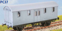 Parkside Models PC37 - GWR 'Python' Covered Carriage Truck - Decals Included