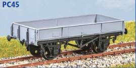 Parkside Models PC45 - BR 13 Ton Medium Goods Wagon - Steel Body (Diag. 1/019) Decals Included