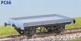 Parkside Models PC66 - LNER 12 Ton Low Sided Wagon 'Lowfit' (Diag. 1/109) Decals Included