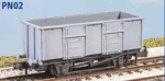Peco N Gauge Wagon Kit (EX Parkside PN02) - BR 24.5 Ton Mineral Wagon