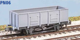 Peco N Gauge Wagon Kit (EX Parkside PN06) - LMS 20 Ton Loco Coal Wagon