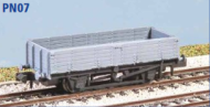 Peco N Gauge Wagon Kit (EX Parkside PN07) - BR 12 Ton Pipe Wagon