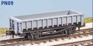 Peco N Gauge Wagon Kit (EX Parkside PN09) - BR "Clam" 21 Tonne Ballast Wagon
