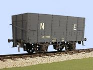 Slaters 4042 - NER/LNER 20 Ton Hopper Wagon (Decals Included)