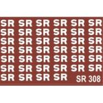 Modelmaster Decals - S.R.Large 18" Company initials used on wagon sides 1923-36